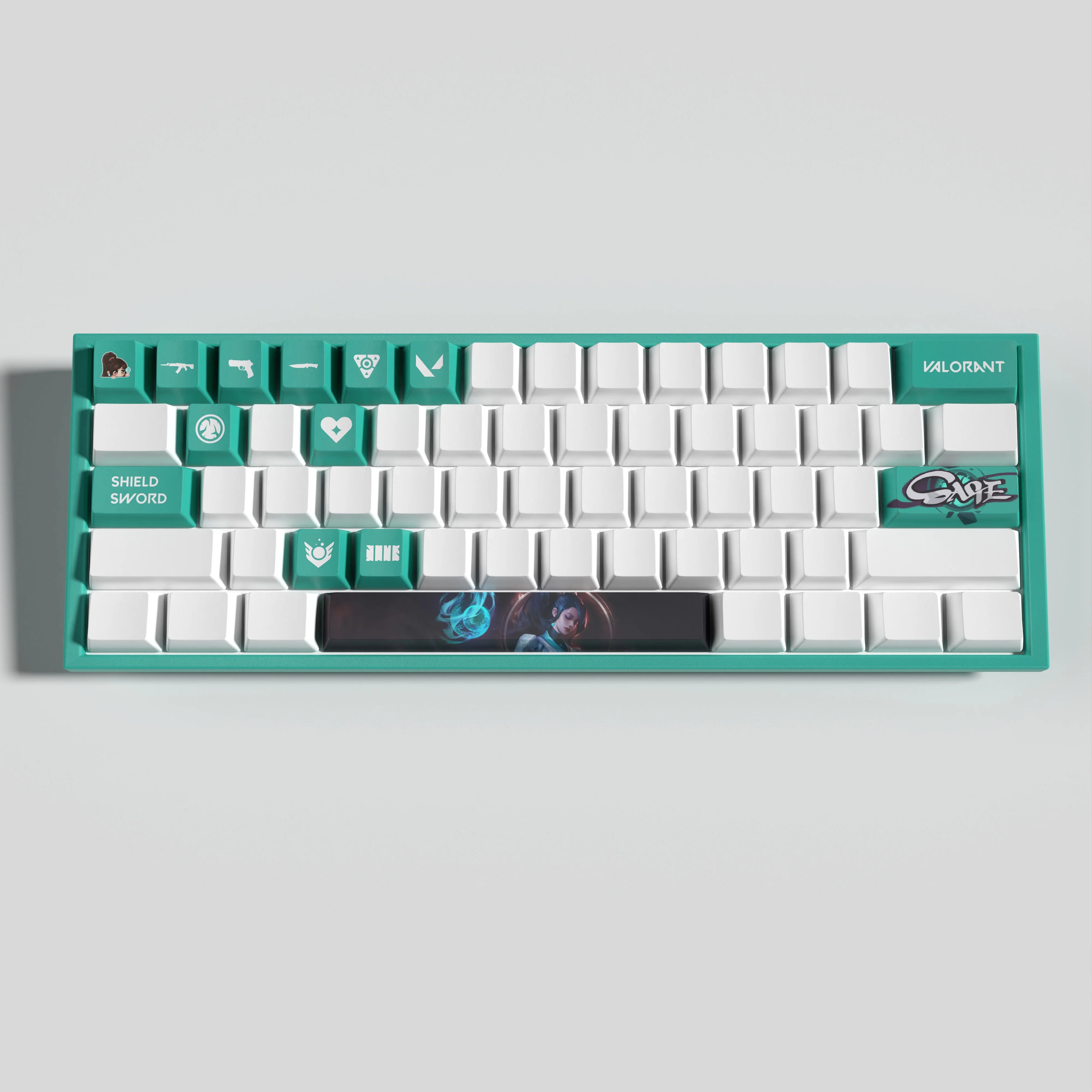 New Valorant design Sage keycaps 14keys