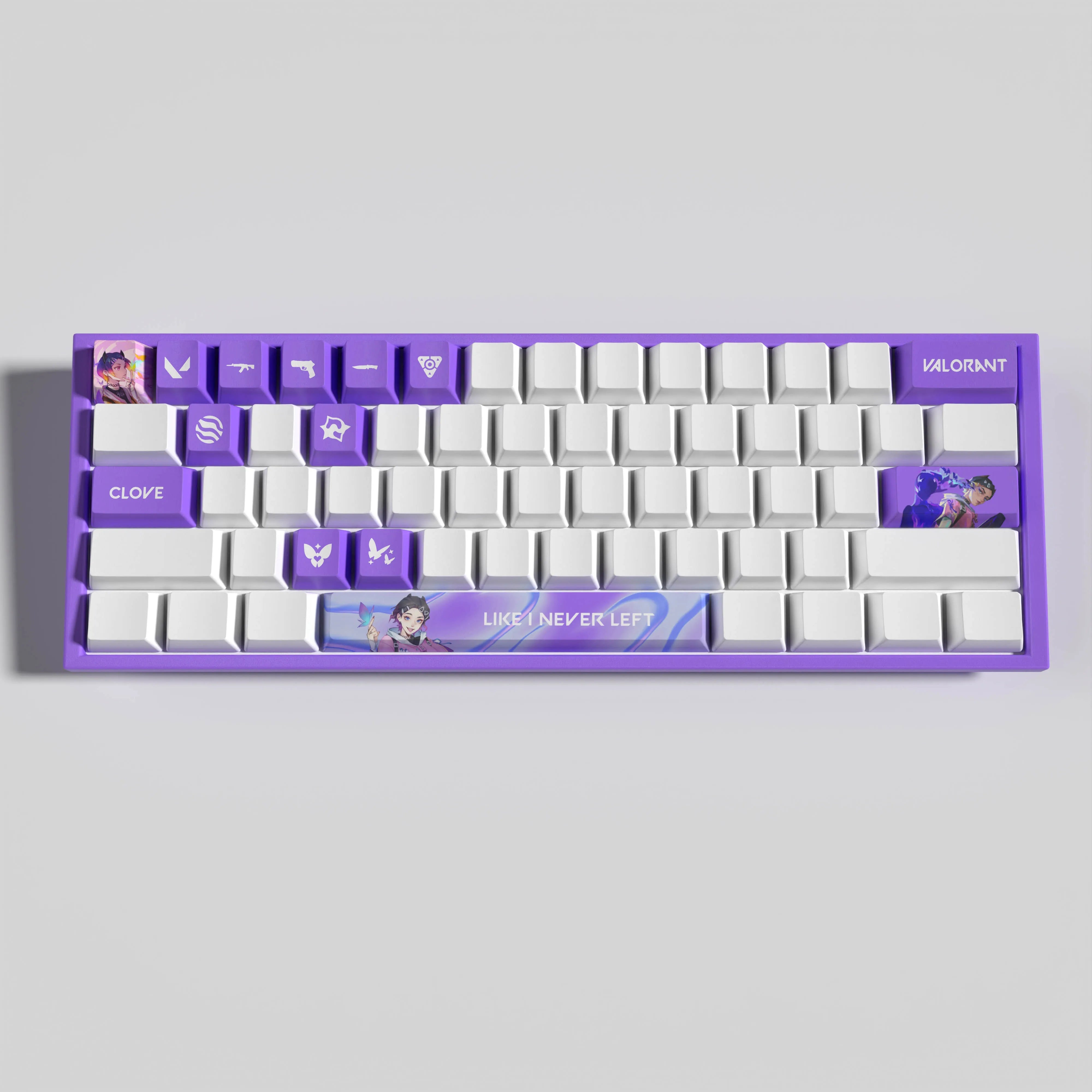 VALORANT CLOVE KEYCAPS