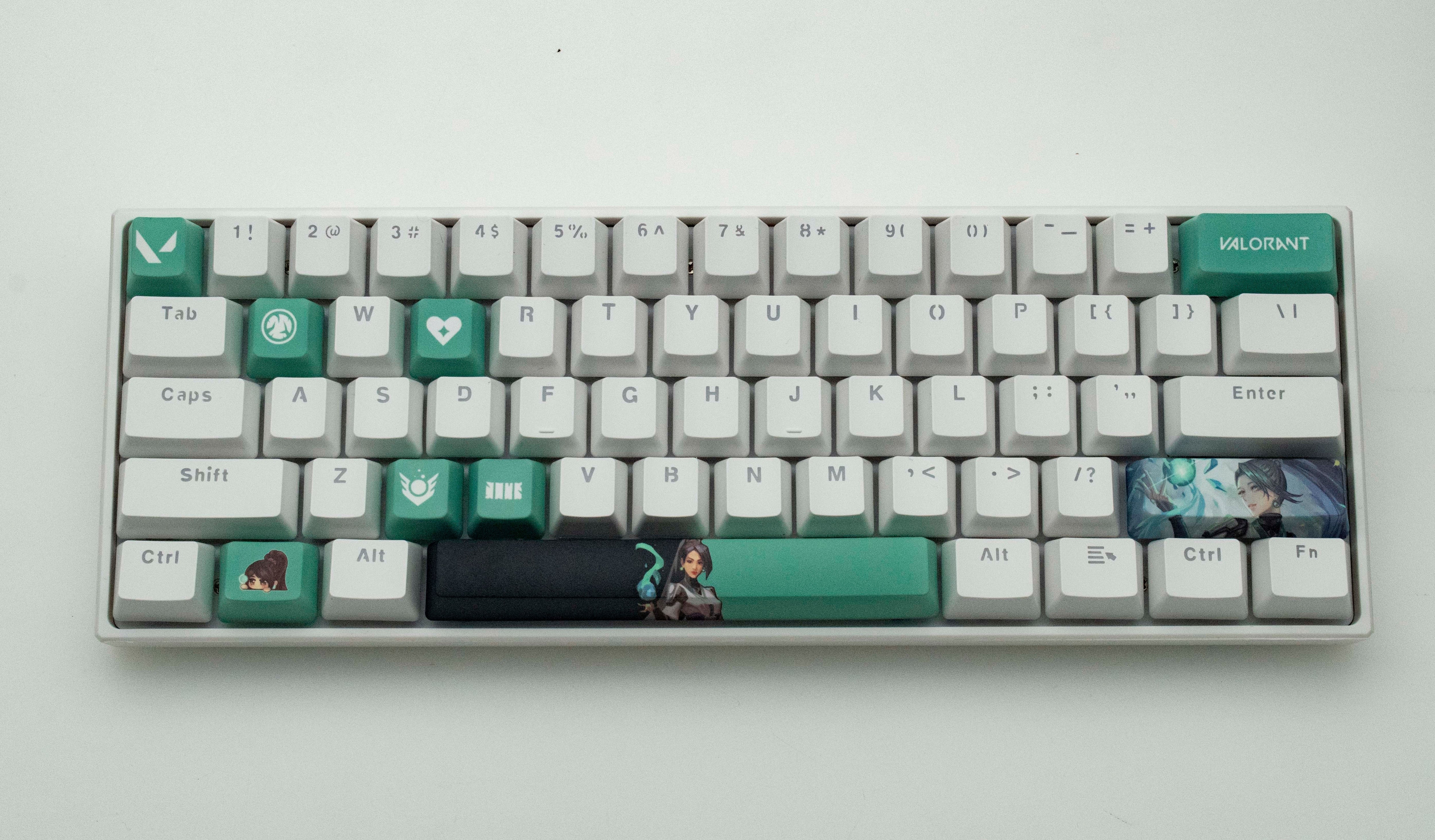 Valorant sage 10 keycaps