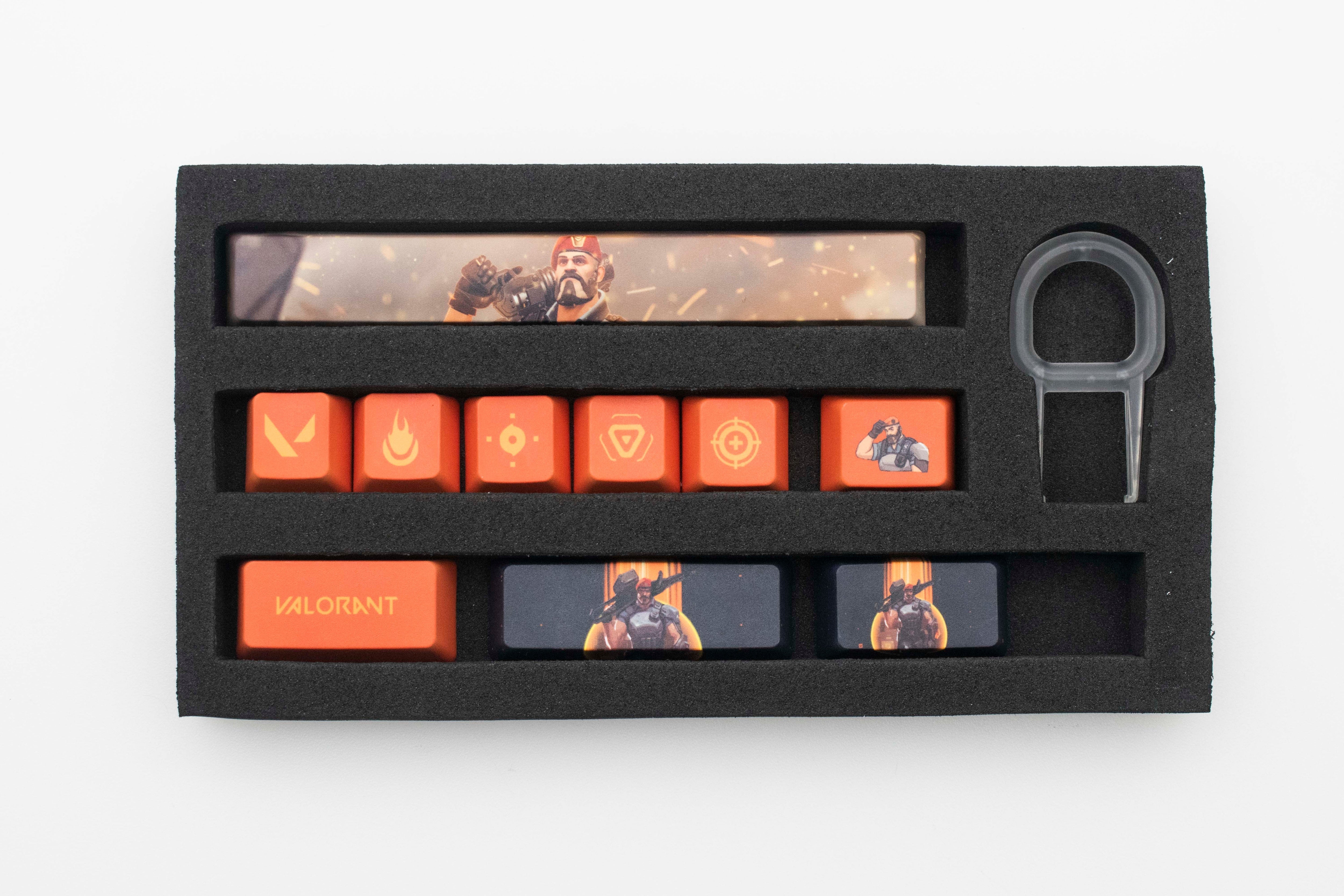 Valorant game keycaps Brimstone  10keys - Zxsetup