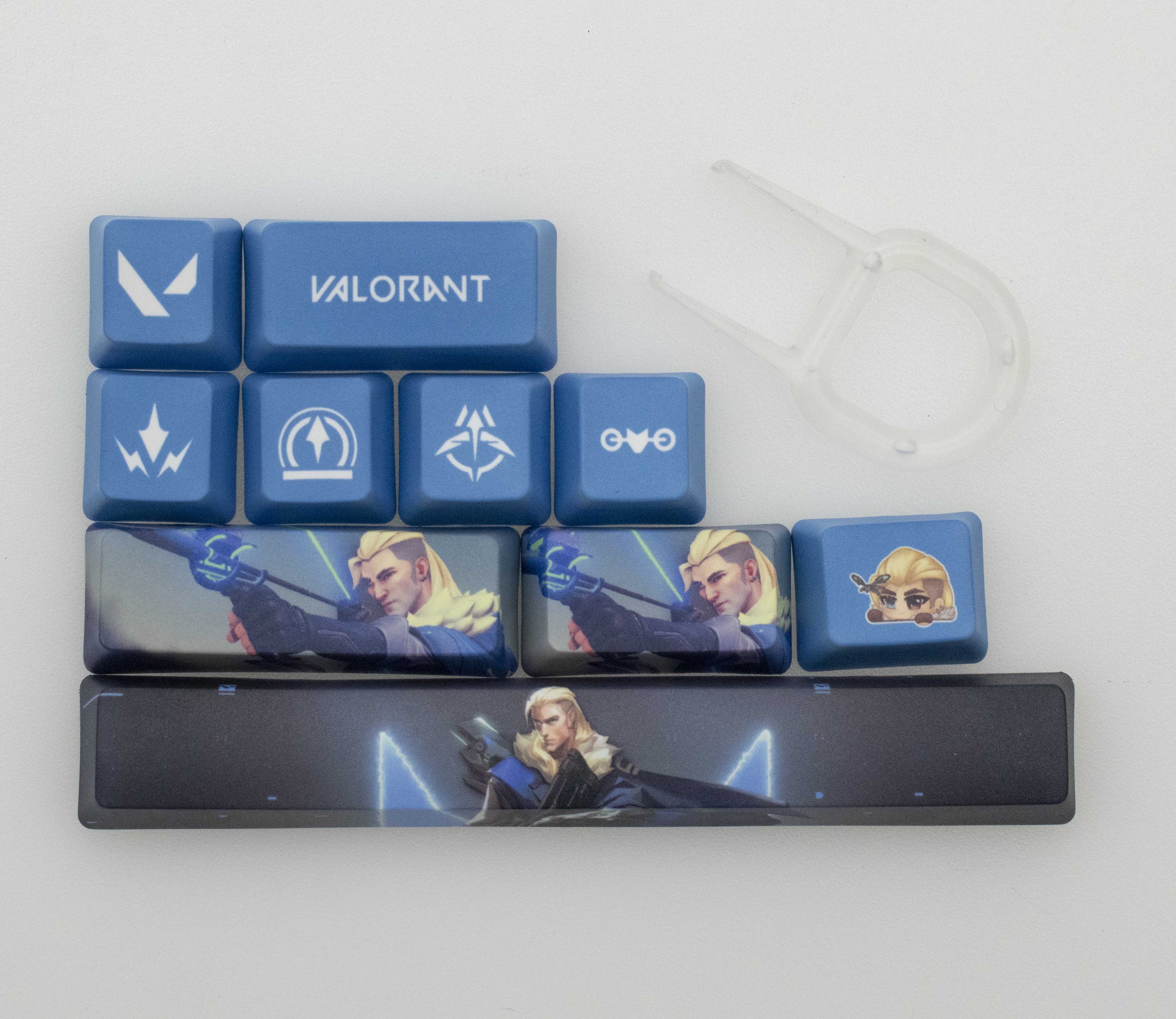 Valorant keycaps sove  10keys - Zxsetup