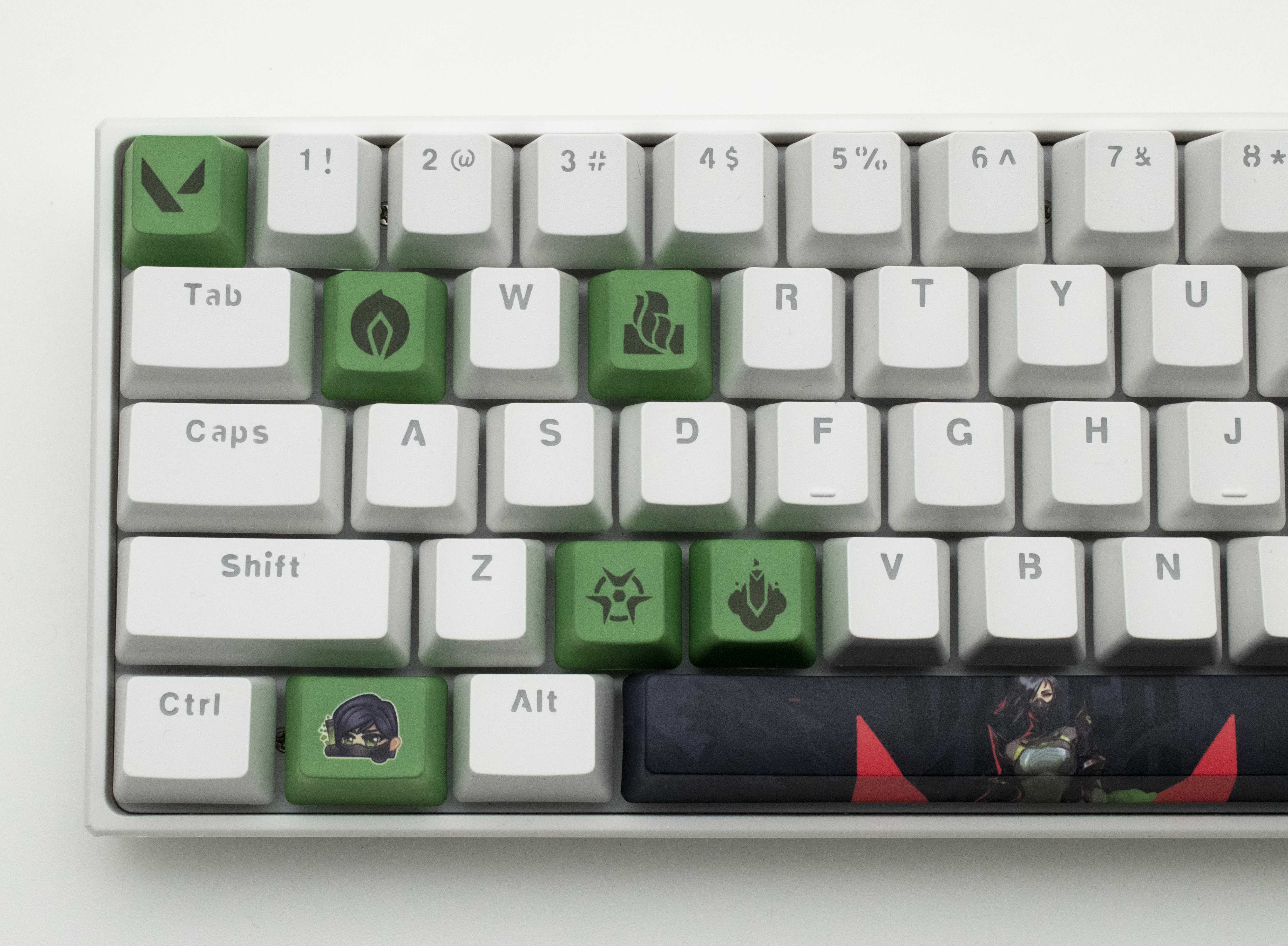 Valorant viper keycaps  10keys - Zxsetup