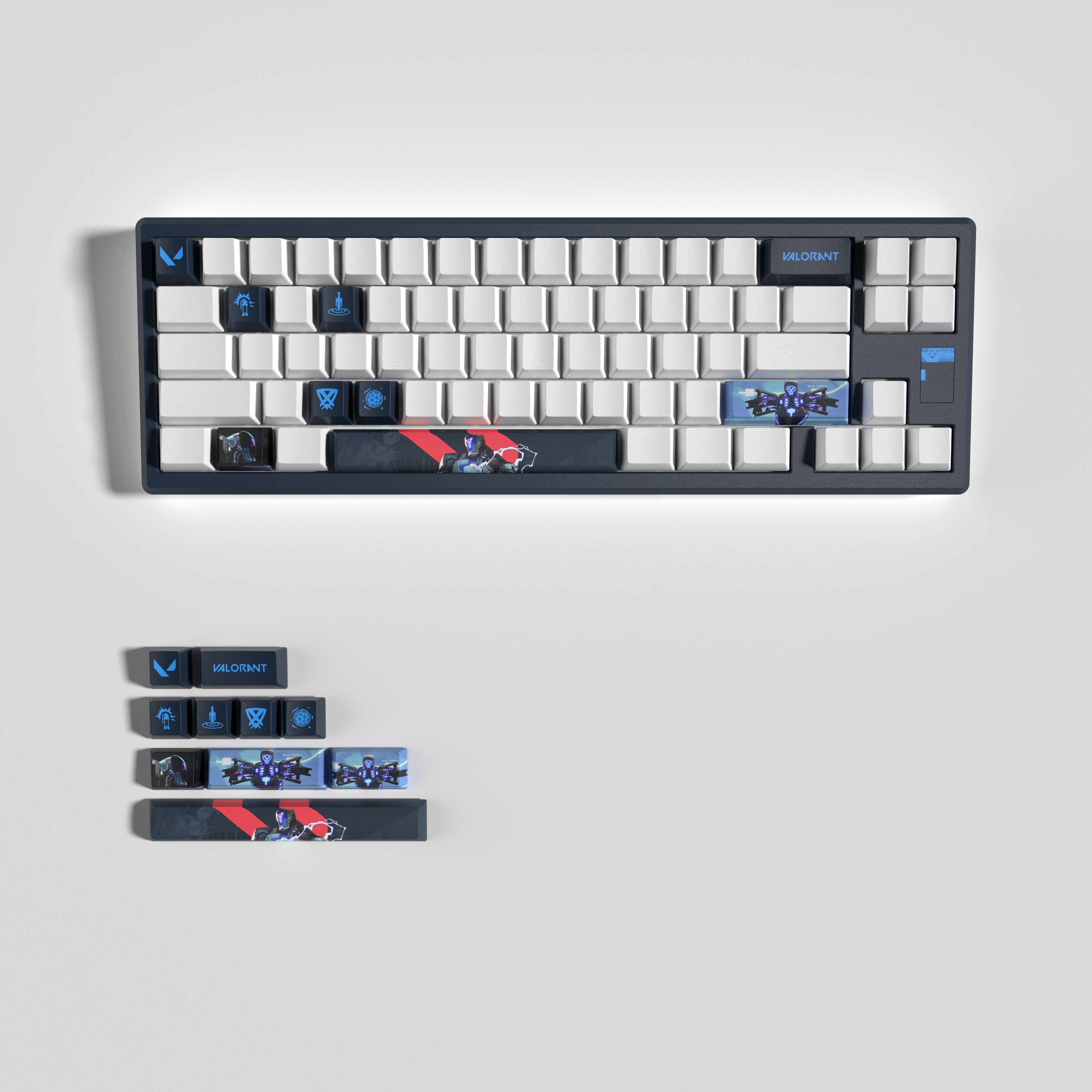 Valorant Kay/o keycaps 10keys