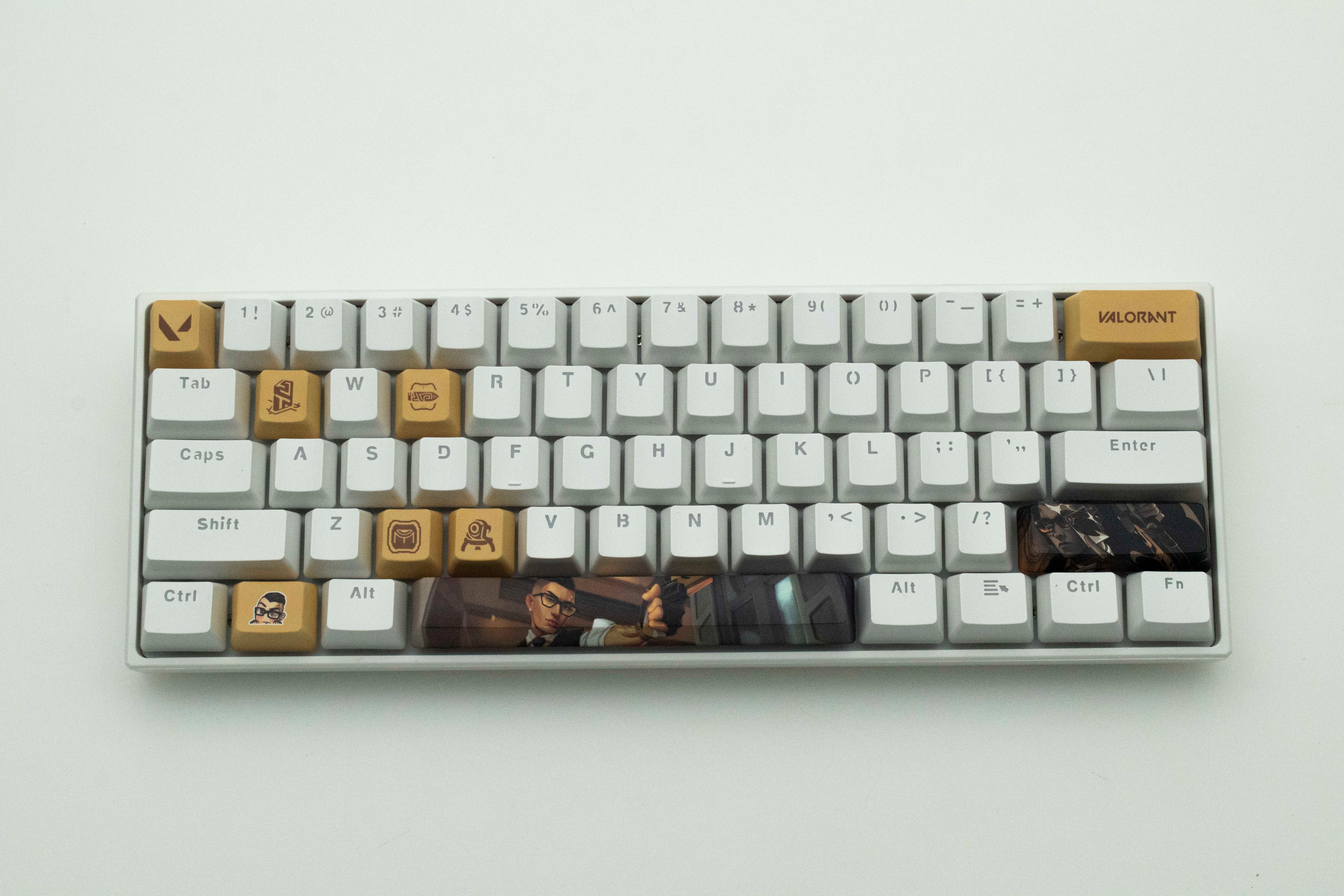 Valorant game chamber keycaps 10keys - Zxsetup