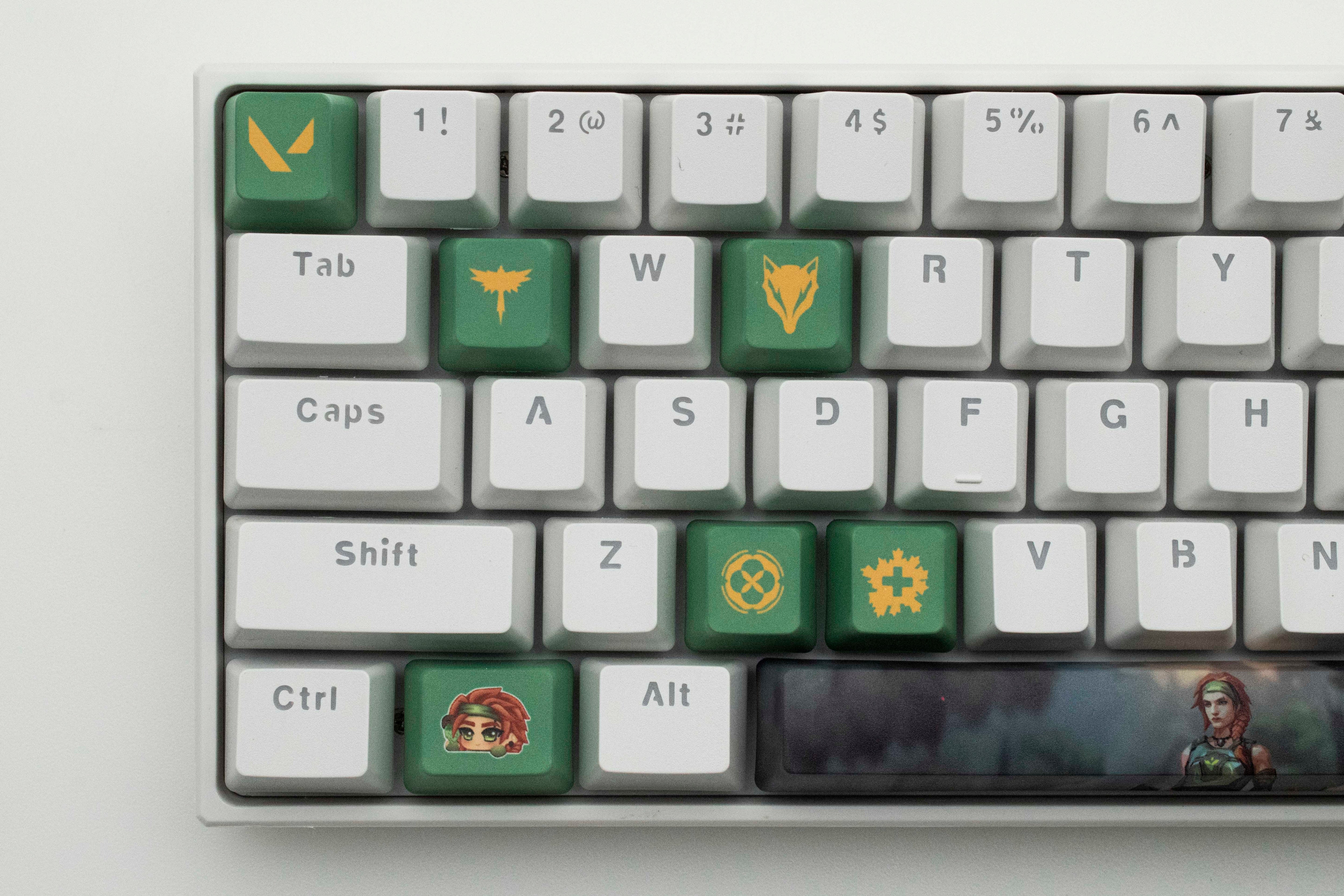 Valorant keycaps skye 10keys - Zxsetup